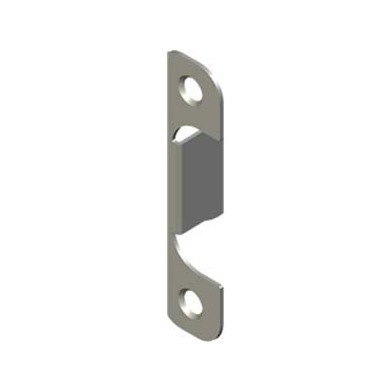 Southco Swing Door Locks - Brass Nickel Plated Entry Door Keeper - Image 1