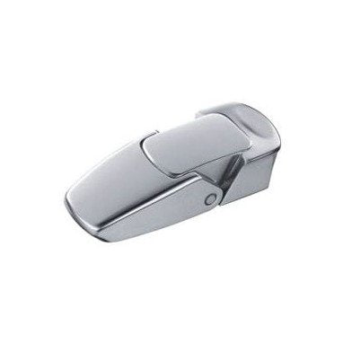 Southco V7 Over-Center Large Draw Latch - Zinc Alloy, Chrome Plated, Bright Finish - Image 1