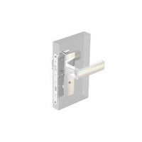 Southco MA Swing Door Lock with Nordic Handle, Chrome Finish