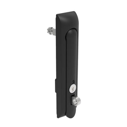 Southco H3 Swinghandle Multi-Point System with CH 333 Key, Black, 150mm - Image 1