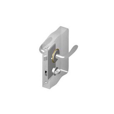 Southco Swing Door Locks - Privacy Knob, Chrome Finish - Image 1