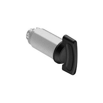 Southco Cam Lock Latch - Zinc Alloy, Black Core, Black Housing - Image 1