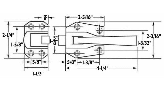 Heavy-Duty Stainless Steel Refrigerator Locks - Image 2