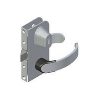 Southco Offshore Swing Door Latch - Chrome Plated, Key Locking