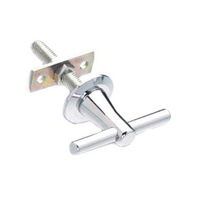 Medium T-Handle & Bail Handle Cam Latch - Chrome Plated Adjustable Grip - Image 1