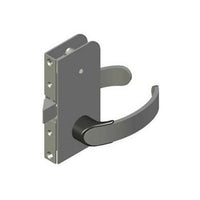 Swing Door Latch - ME Offshore Flush Mount Privacy Knob, Black