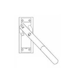 Heavy-Duty Two Point Deadbolt Rod Lock with Safety Release - Image 3