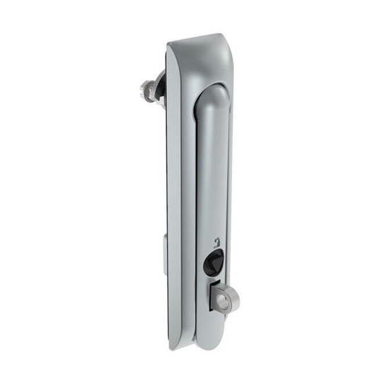 Southco H3 Swinghandle Cam Latch - Large Size, Zinc Alloy, Satin Chrome - Image 1