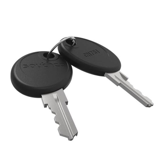 PK - Lock Plugs - Brass Nickel Plated Code CH751 Set of 2 Keys - Image 1