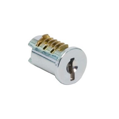 Master Keyed Chrome Plated Lock Plugs - Image 1