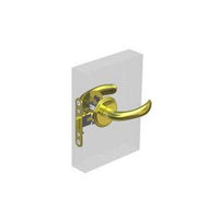 Southco Swing Action Latch - Diamond Brass, Right Hand Out