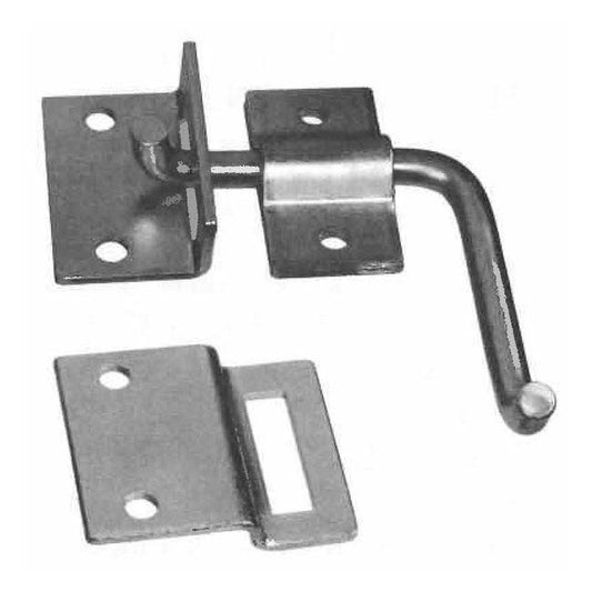 Heavy-Duty Western Gate Lock with Padlock Feature - Image 1