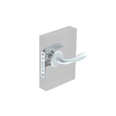 Southco MA Swing Door Locks - Portofino Handle, Satin Chrome - Image 1