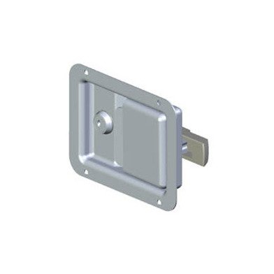 Southco 64 - Key Locking Paddle Latch, Stainless Steel, Polished Finish - Image 1