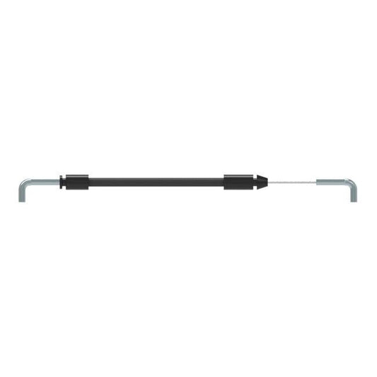 Southco Rotary Latch Cable Type 7 - Stainless Ball to Stainless Ball - Image 1