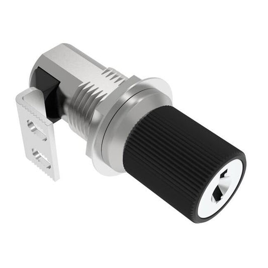 Keylocking Flush/Knob Latches - Small Size, Zinc Alloy, Chrome Plated - Image 1