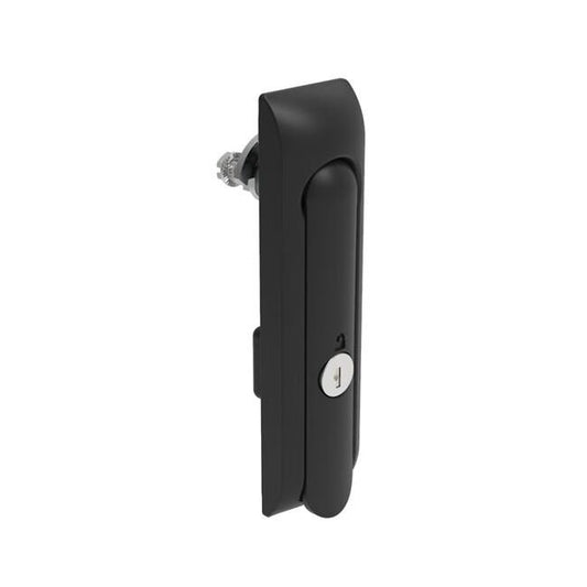 Southco H3 Swinghandle Cam Latch - Medium Size, Black, CH 300 Key - Image 1