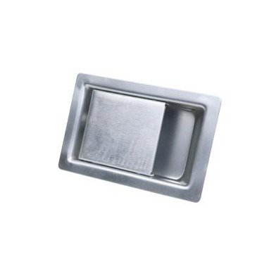 Heavy Duty Steel Paddle Latch - Push to Close Design - Image 1