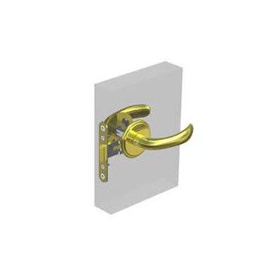 Southco Nova Swing Door Lock - Diamond Brass - Image 1