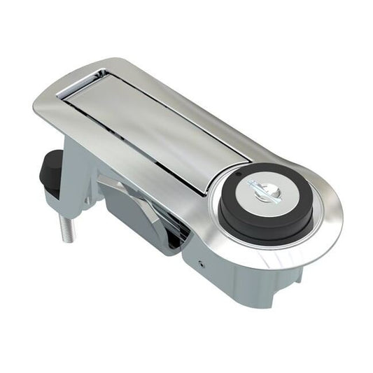 Southco C2 Lever Latch with Key Locking - Chrome Plated Zinc Alloy - Image 1