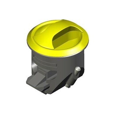 Southco Novibra Push-to-Close Knob Latch - Image 1
