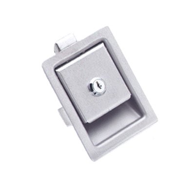 Push-to-Close Stainless Steel Paddle Latch - Large Size - Image 1