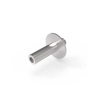 Southco R4 Stainless Steel Rotary Latch Striker - Small Size - Image 1