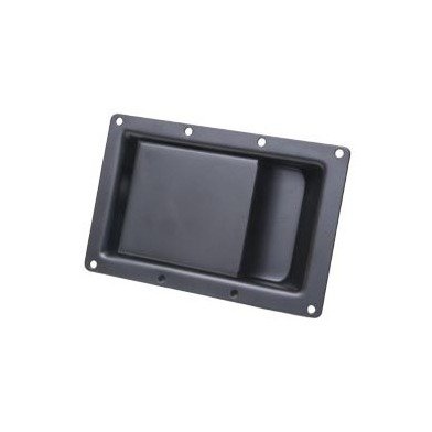 Southco 64 Paddle Latch, Non-Locking, Heavy Duty, Black Powder Coat - Image 1