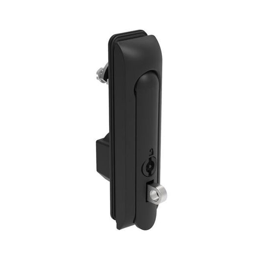 Southco H3 Swinghandle Cam Latch - Medium Size, Black, Padlock Hasp - Image 1