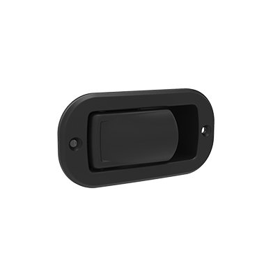 Southco AC Rotary Latch Actuator - Aluminum Alloy Black - Image 1