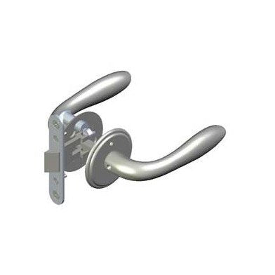 Southco Swing Door Locks - Chrome Finish with Portofino Handle - Image 1
