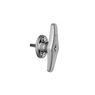 T-Handle Cam Latch, Zinc Alloy, Chrome Plated - Southco - Image 1