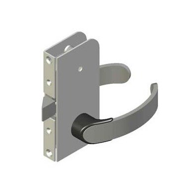 Southco ME Offshore Swing Door Latch, Chrome Plated Privacy Knob - Image 1