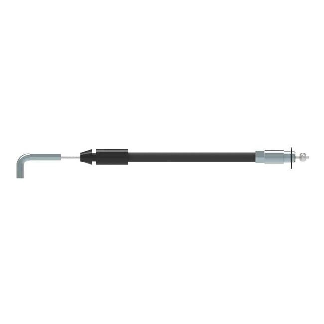 Southco AC Rotary Latch Cable Type 5, 750mm Zinc to Stainless Ball - Image 1