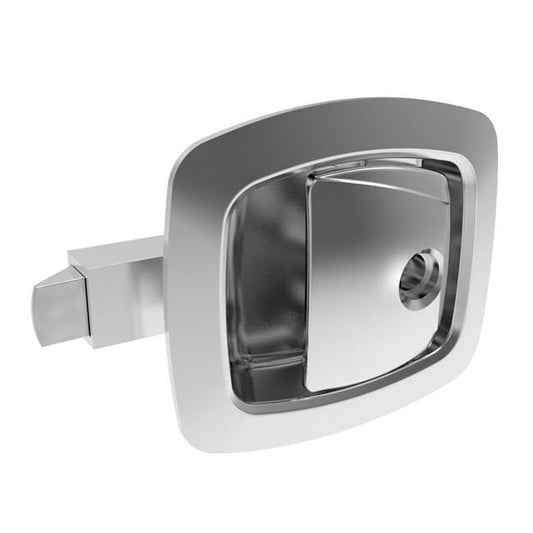 Southco R3 Push-to-Close Latch - Chrome Plated Zinc Alloy Paddle Latch - Image 1