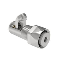 Self-Adjusting Compression Latch - Miniature Size, Tool Locking, Zinc Plated