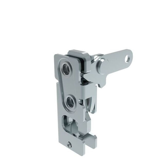Southco R4 Rotary Latches - Zinc Plate Perpendicular Lever M6 Thread Steel Bright Chromate Finish - Image 1