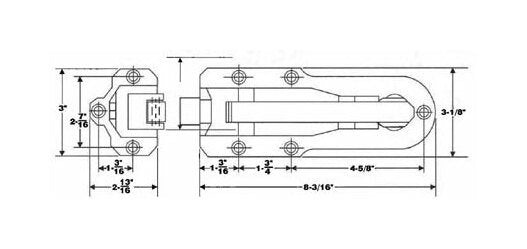 Polar Compact Refrigeration Safety Lock - Image 2