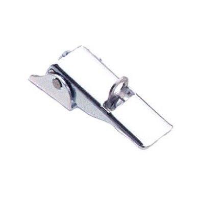 Southco 91 Under-Center Draw Latch Medium Size, Steel, Zinc Plate, Bright Chromate - Image 1
