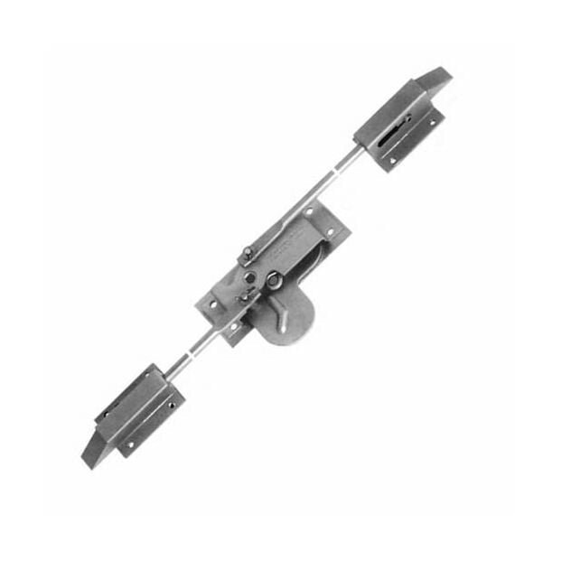 Heavy-Duty Three Point Deadbolt Rod Lock with Safety Release - Image 1