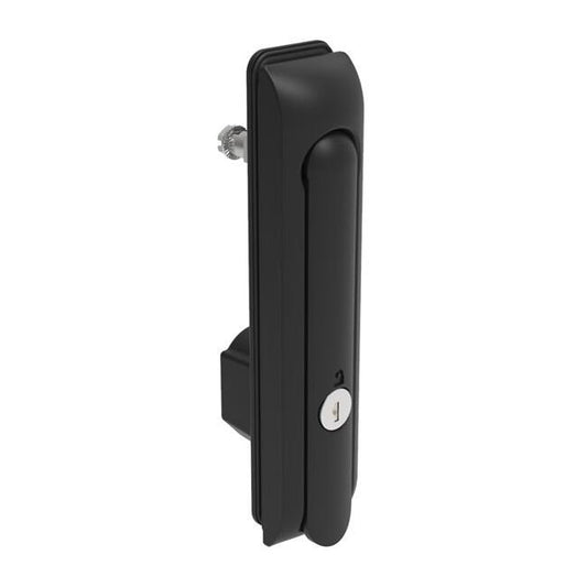 Southco H3 Swinghandle Multi-Point System - Large Size, Black, CH 333 Key - Image 1