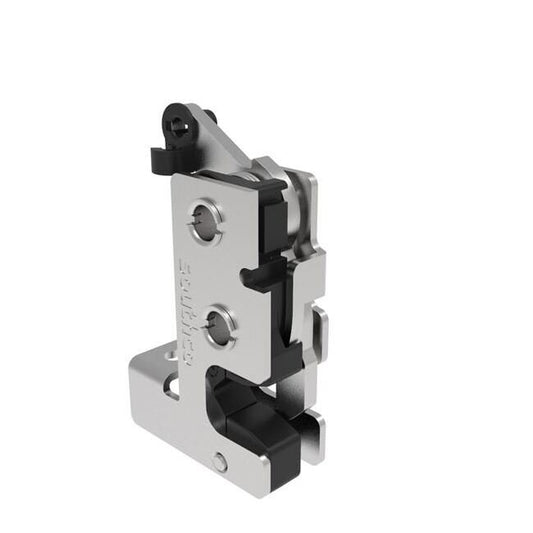 Stainless Steel Rotary Latch - Small Size with Integrated Bumper - Image 1