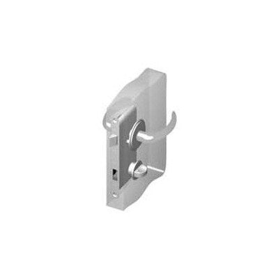 Southco Swing Door Lock with Privacy Knob - Left Hand Out, Chrome Finish - Image 1