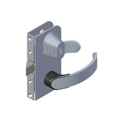 Southco ME Offshore Swing Door Latch, Key Locking, Aluminum Alloy - Image 1