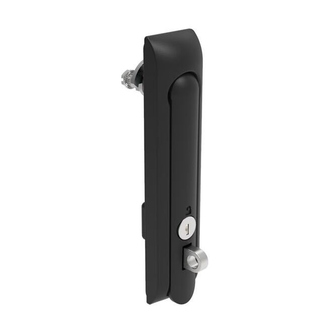 Southco H3 Swinghandle Cam Latch, Large Size - 150mm, Black Powder Coat - Image 1