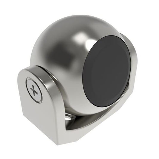 M5 Low Profile Swivel Magnetic Catch in Polished Stainless Steel - Image 1