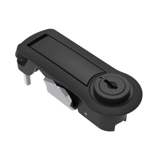 Southco C2 Lever Latch with Key Locking - Black Powder Coat - Image 1