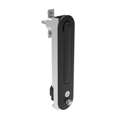 Southco CR Outdoor Multi-Point Compression Latch - Key Locking, Black Zinc Alloy - Image 1
