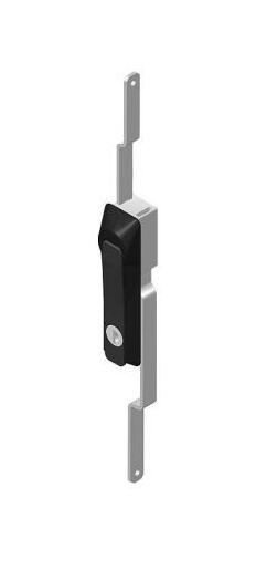 Black Die-Cast Zinc Rod Control Swing Handle Pack of 10 - Image 1