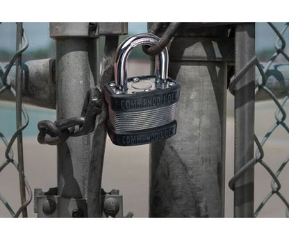 Military-Grade Steel Zinc Padlock - 1-3/4 in. Wide - Image 3